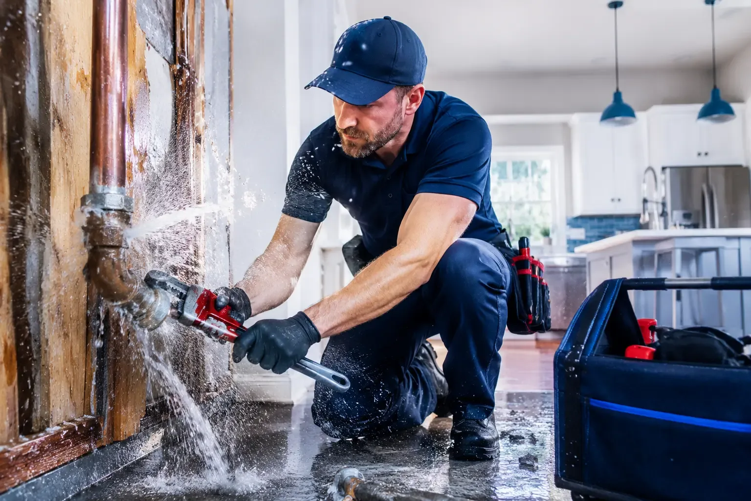 Local emergency pipe repair professionals in Shobonier, IL